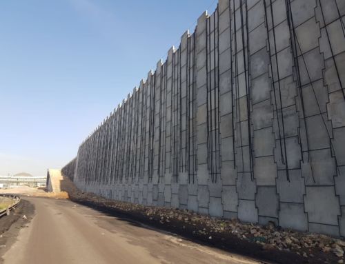 Murs en Terre Armée® pour la centrale électrique de Jorf Lasfar